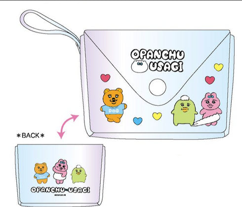 『おぱんちゅうさぎ』オーロラミニポーチ フレンズ